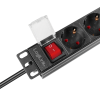 Slika Logilink PDU 9 x šuko CEE 7/3, 2.0m, sa prekidačem