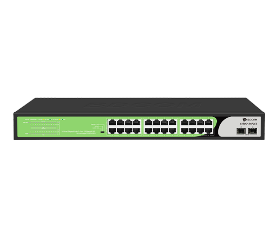Slika Bdcom switch S1500-24P2ES-H, 2x PoE++ port, 22x PoE+ port, 2x 2.5G port