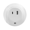 Slika USB utičnica LED noćno svetlo sa senzorom noć / dan Logilink
