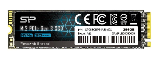 Slika SSD m.2 Silicon Power A60 Gen 3 256GB, SP256GBP34A60M28