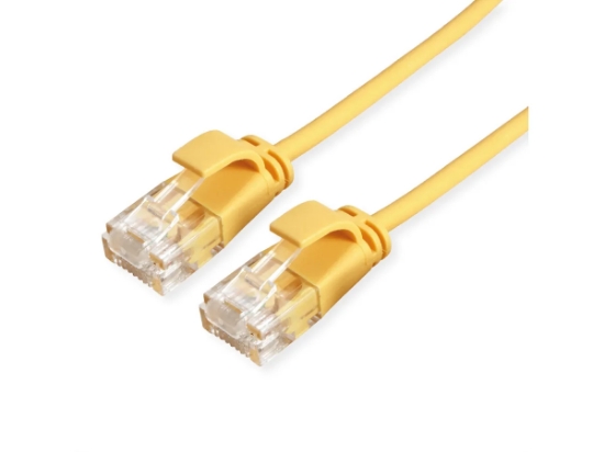 Slika Secomp Roline UTP PatchCord Cat6A/Class EA LSOH CL SLIM žuta 1.5m