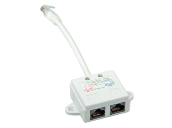 Slika Secomp Value T Adapter, 1xRJ45 M to 2xRJ45 F, UTP