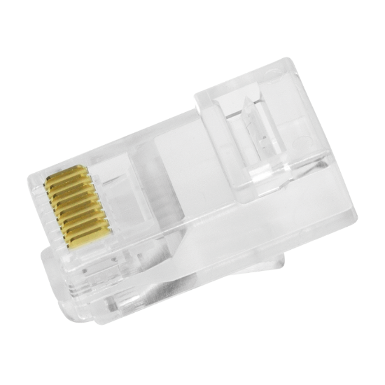 Slika Logilink konektor pass through RJ45 Cat6 UTP - pakovanje 50 kom