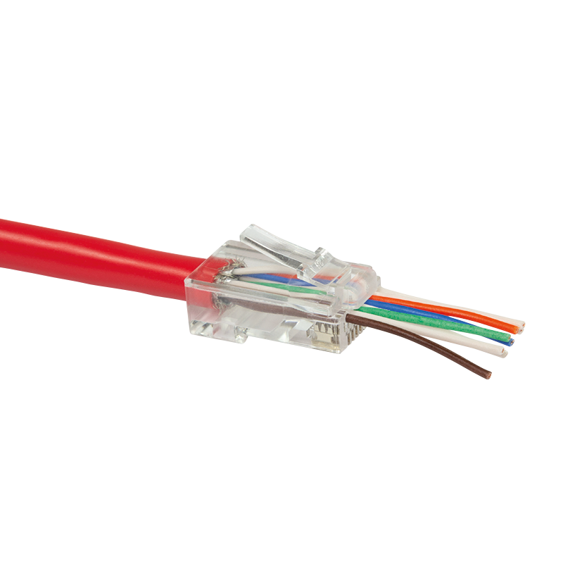 Logilink konektor pass through RJ45 Cat6 UTP - pakovanje 50 kom
