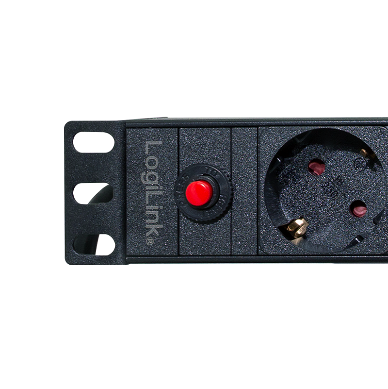 Logilink PDU 8 x šuko , 2x USB type C, prenaposna zaštita