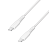 Slika Logilink USB 2.0 Type C - C, M/M, 60 W, bela, 1.0m