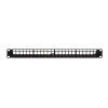 Slika Logilink 19'' Patch Panel 1U, 24, prazan, shielded, sa nosačem kabla i uzemljenjem