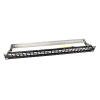 Slika Logilink 19'' Patch Panel 1U, 24, prazan, sa nosačem kabla i uzemljenjem