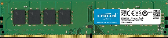 Slika DDR4 8GB 3200MHz Crucial CT8G4DFRA32A