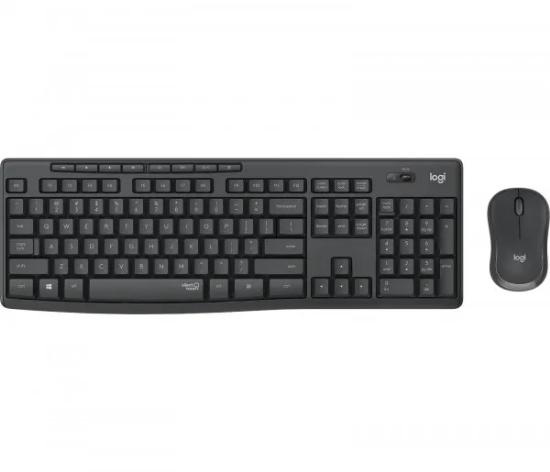 Slika TAST + MIŠ LOGITECH MK295 Silent Wirelless Desktop US, 920-009800