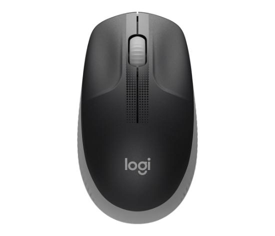 Slika MIŠ LOGITECH M190 Full Size Wirelless Mid Gray, 910-005906