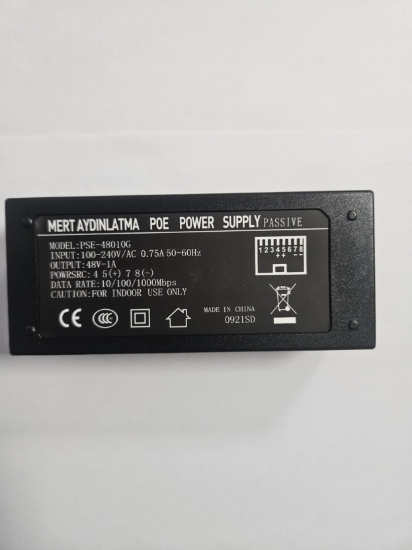 Slika Lanoptics POE-48-48W 48V 48W 1A Gbit Power Adapter with AC Cable