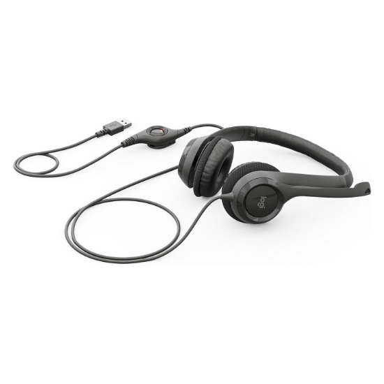 Slika Slušalice Logitech H390 USB Stereo Headset, 981-000406