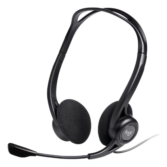 Slika Slušalice Logitech PC960 USB Stereo Headset OEM Black, 981-000100