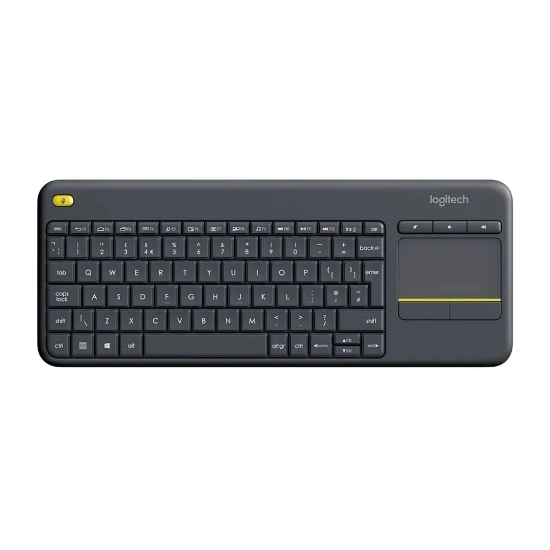 Slika Tastatura Logitech K400 Plus Wireless Touch Keyboard Black YU, USB, 920-008385