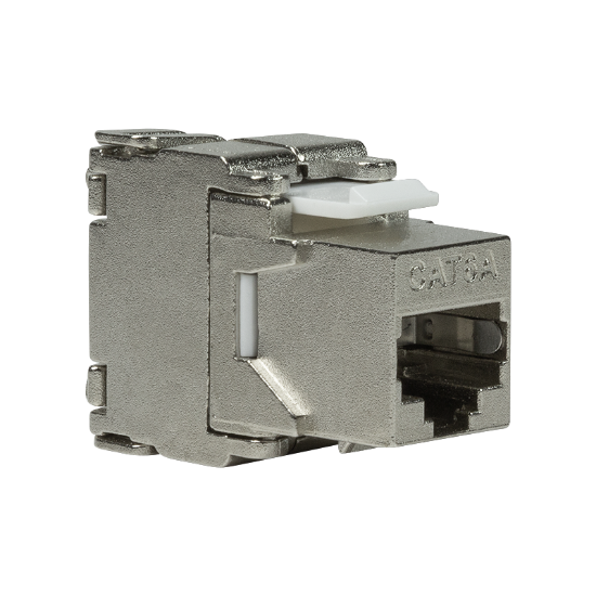 Slika Logilink Keystone modul, Cat6A, STP, 17.2mm, 22-24 AWG, toolless, srebrna