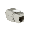 Slika Logilink Keystone modul, Cat6A, STP, 16.0mm, 22-26 AWG, toolless, srebrna