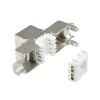 Slika Logilink Keystone modul, Cat6A, STP, 16.0mm, 22-26 AWG, toolless, srebrna