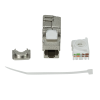 Slika Logilink Keystone modul, Cat6A, STP, 17.2mm, 22-24 AWG, toolless, srebrna